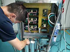 北京科興臭氧消毒機維修（xiū）現場