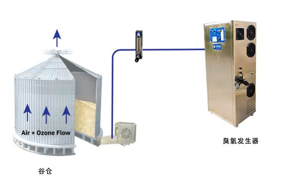 臭氧熏蒸殺滅（miè）儲糧害蟲的優化方案