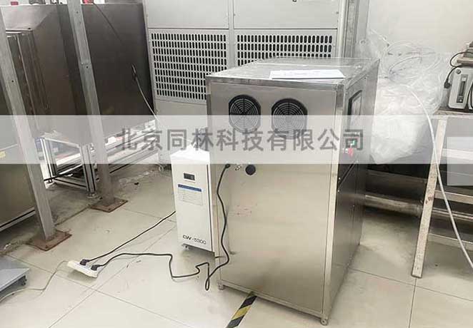 江蘇（sū）某單位管（guǎn）道（dào）臭氧消毒測試現（xiàn）場